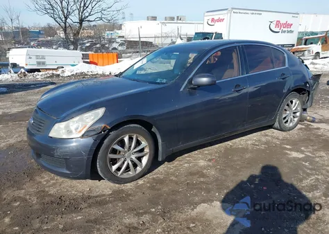 2007 Infiniti G35X из США, поврежденный, VIN JNKBV61F37M802186